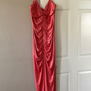 Beautiful coral dress. Size Medium.